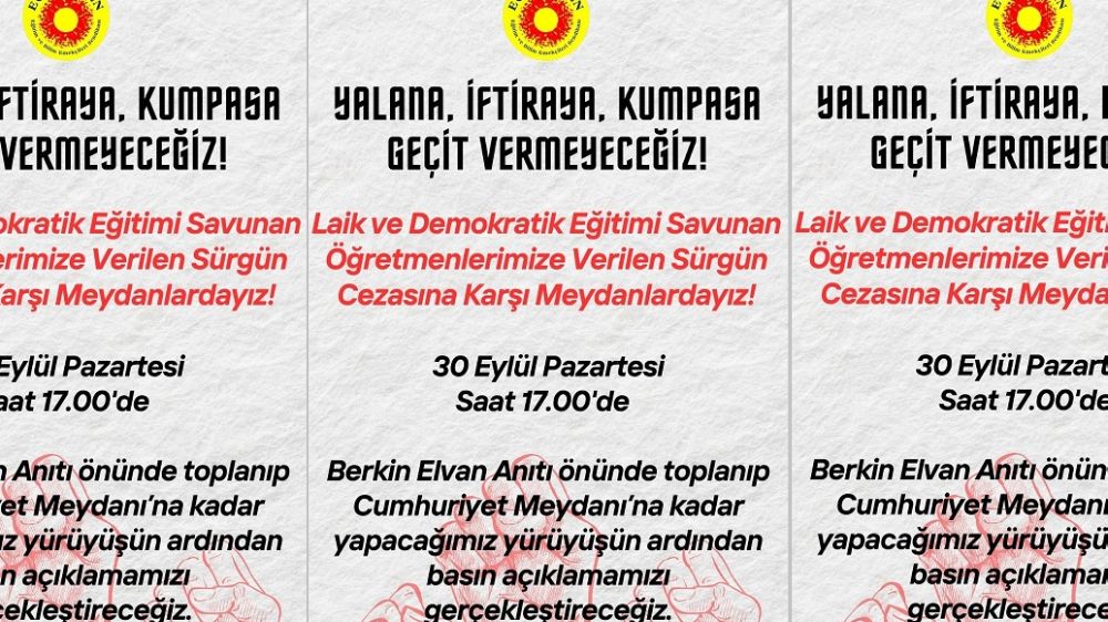 Yalana İftiraya Kumpasa Geçit Vermeyeceğiz