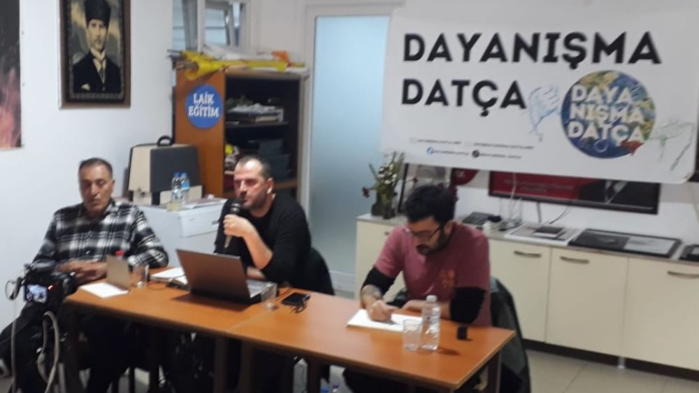 Dayanışma-Datça'dan Panel