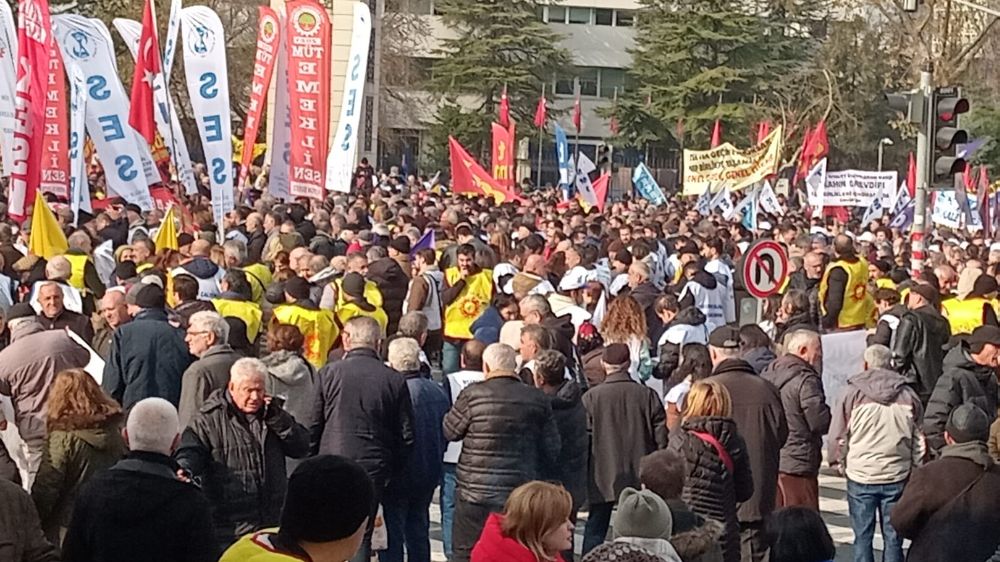 Geçinemiyoruz Diyenler KESK'in  Mitinginde Ankara’da Buluştu