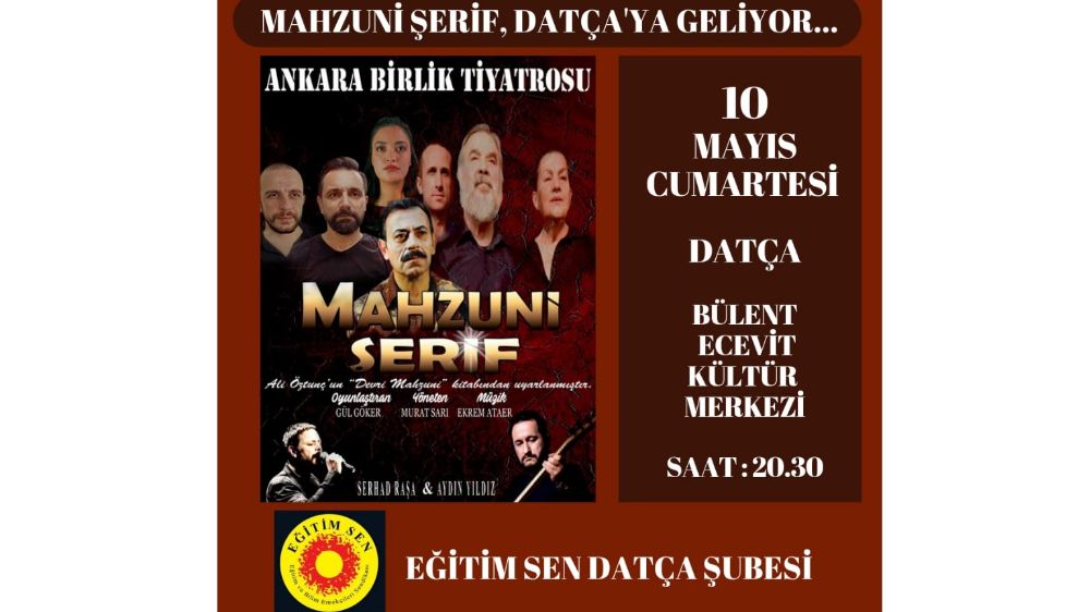 Mahzuni Şerif,Datça’ya Geliyor…