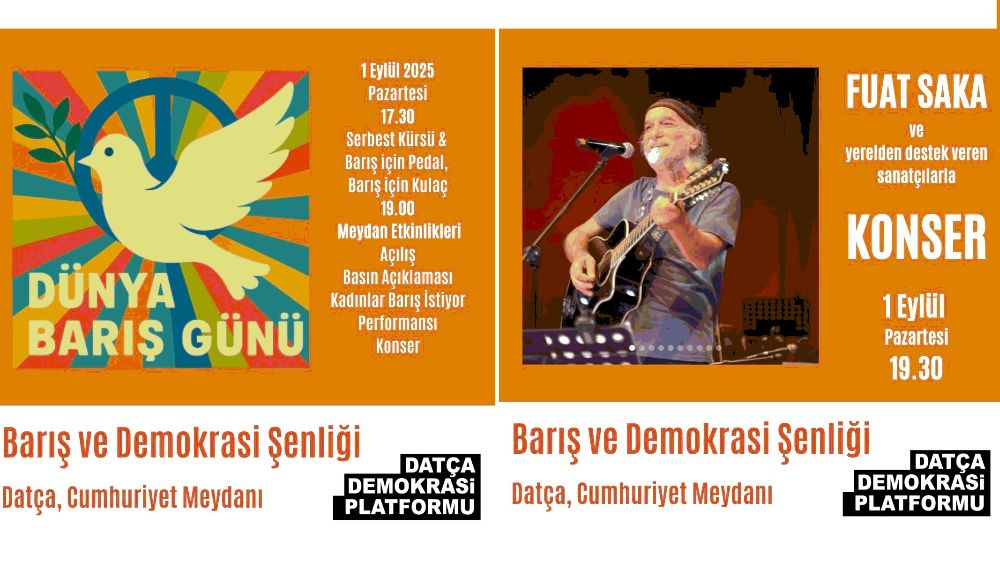 Datça’da Barış Şenlikleri