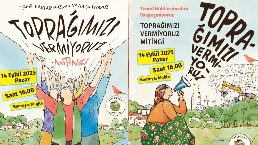 Toprağımızı Vermiyoruz Miting Hazırlıkları