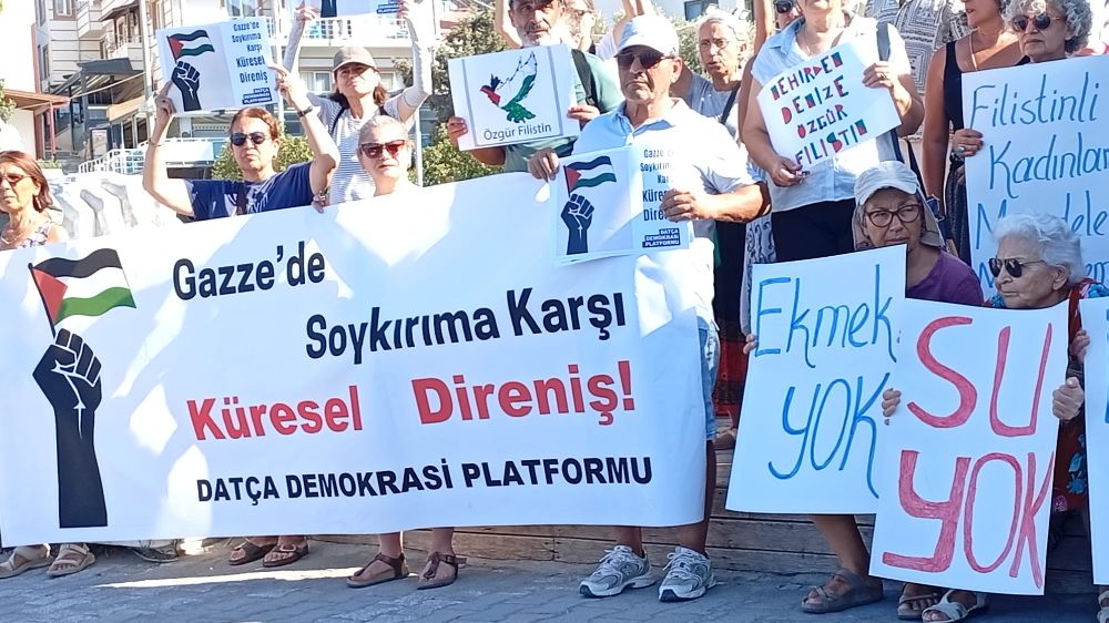 Datça Demokrasi Platformu “Gazze’de Soykırıma Karşı Küresel Direniş” Çağrısı Yaptı