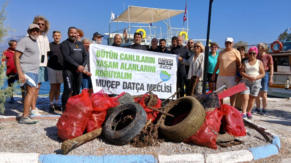 Datça'da Deniz Dip Temizliği