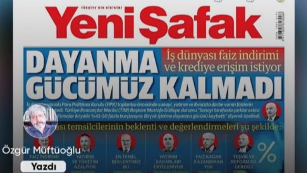 Dayanma gücümüz kalmadı