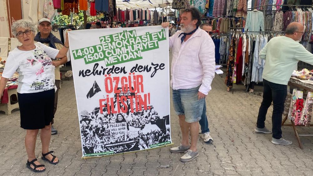 Filistine Destek Mitingi: 25 Ekim