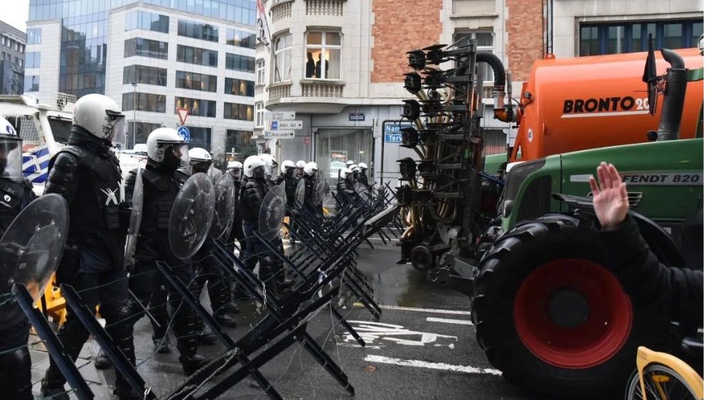 Fransa’da Çiftçi Protestoları