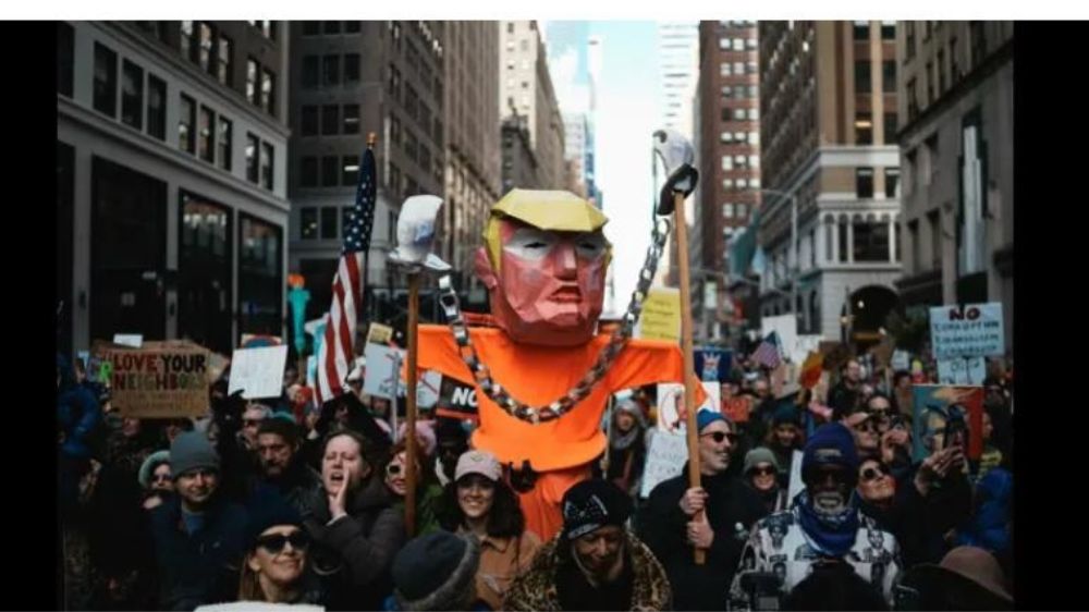   Amerikan Halkı Barış İçin Sokakta