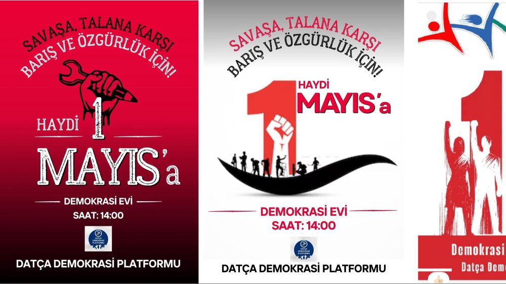 Datça'da 1 MAYIS için Hazırlıklar Başladı...