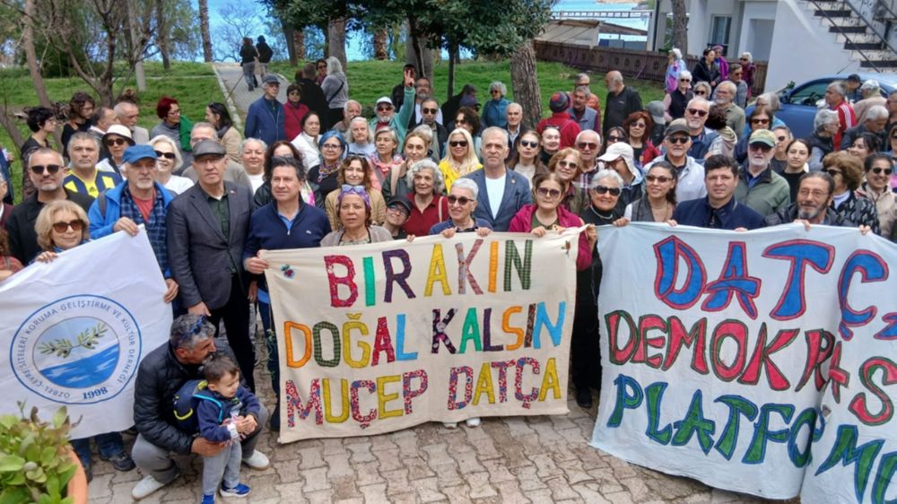 Datça'da Özelleştirme Karşıtı Kampanya Büyüyor