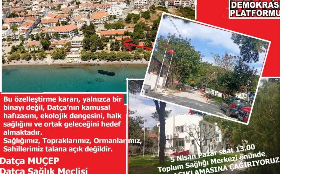 Datça Özeleştirmeye karşı Ayağa Kalktı !