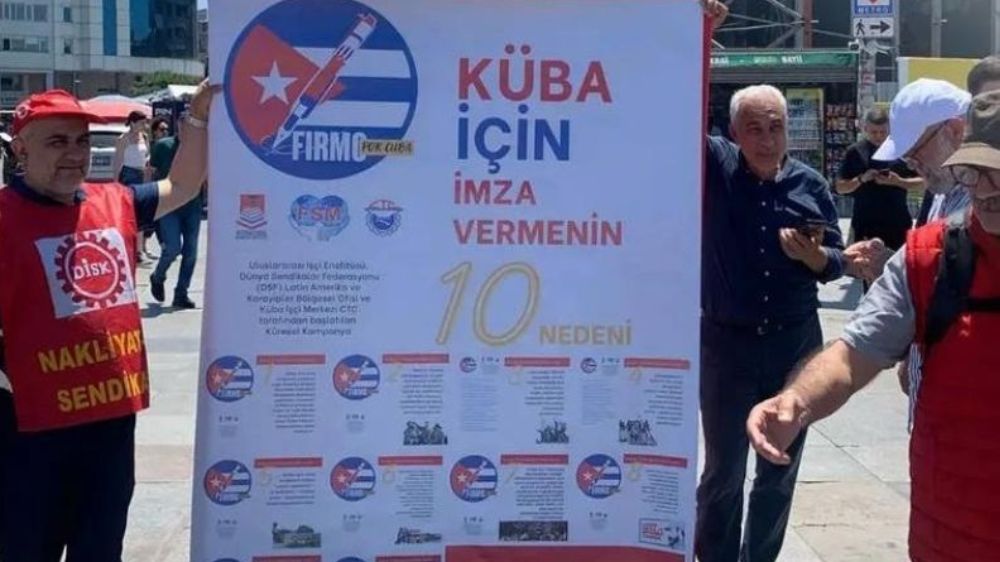 Küba İle Dayanışma Büyüyor