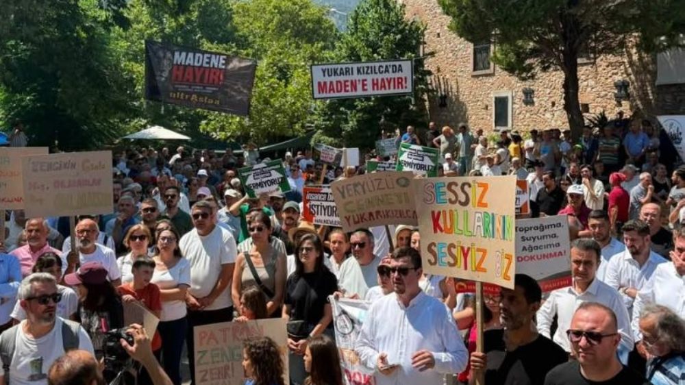 Kemalpaşa’da Maden Aramalarına Karşı Büyük Tepki