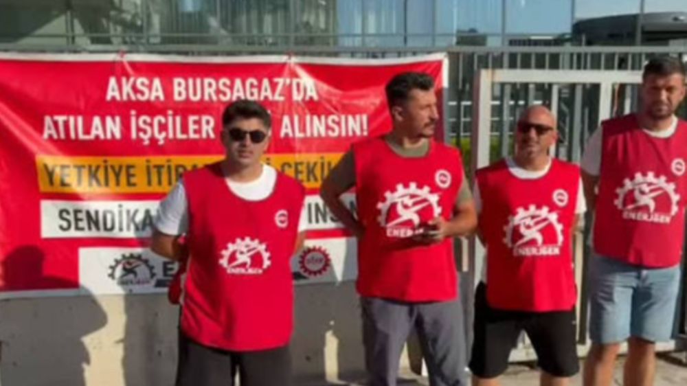 Aksa Sözünü Tutmadı: Enerji İşçileri Yeniden Genel Merkez Önünde
