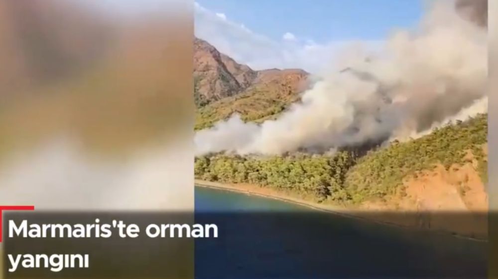 Marmaris'te Yangın 