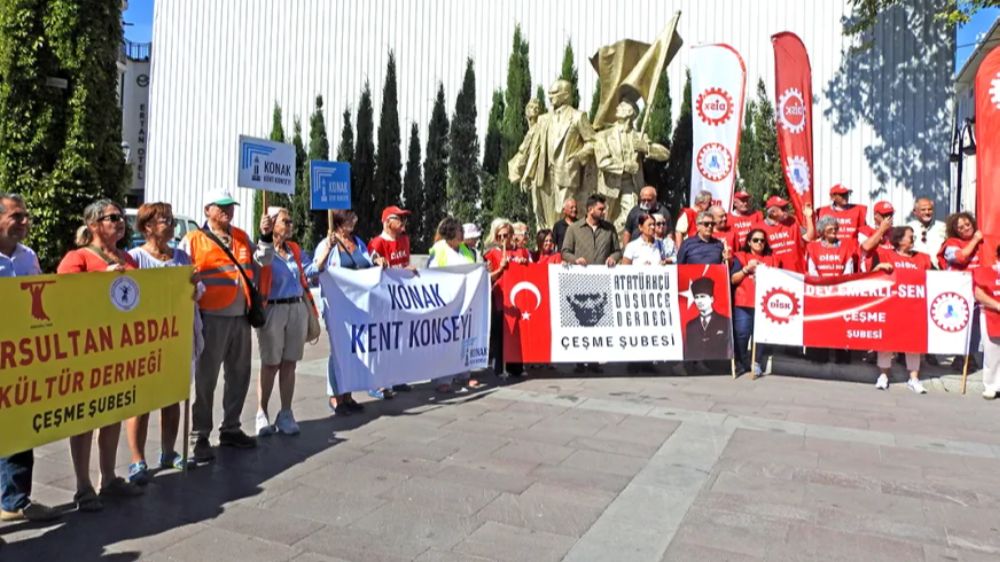 Çeşme’de İzmir–Çeşme Otoyolu İçin Ortak Ses: “Karşı Duracağız”