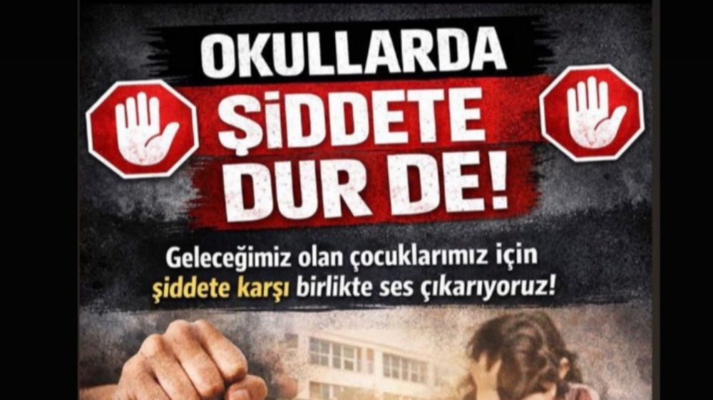 Eğitim-İş Datça’dan çağrı: “Okullarda şiddete dur de!”