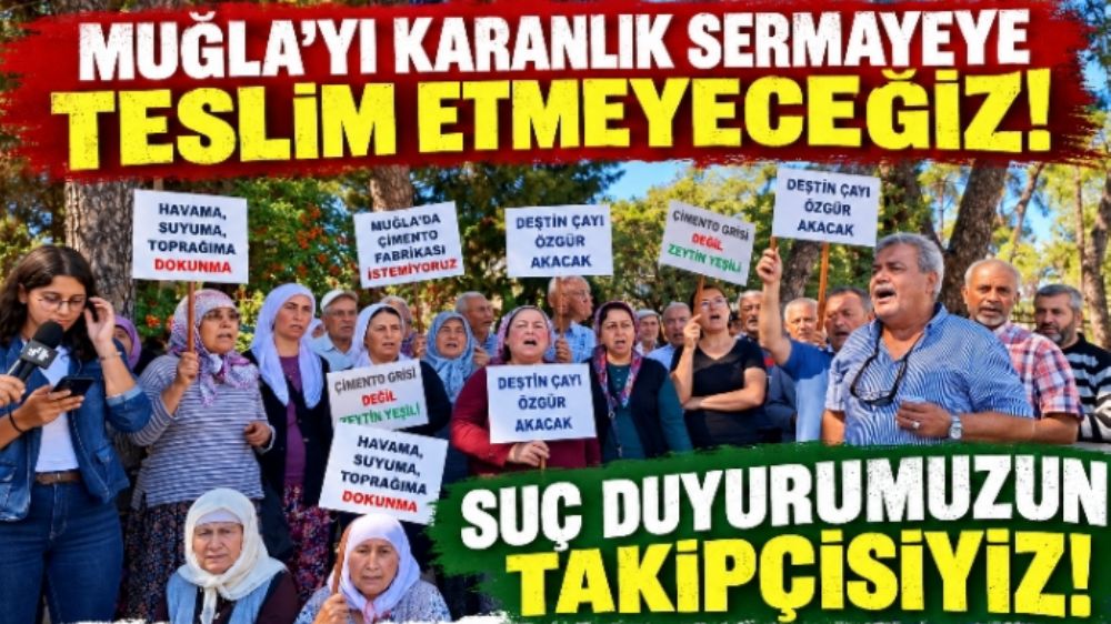 Muğla’da Doğa Talanına Karşı “Adalet Nöbeti” Sürüyor